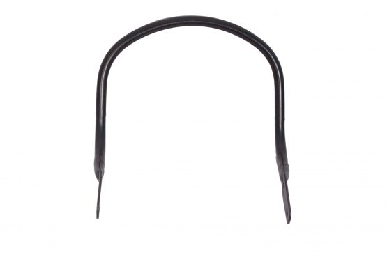 Solid rod stock black backrest for Royal Enfield Bullet Motorcycles