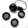 Matte Black Indicator light metal grill cover (4 pcs) for Royal Enfield Bullet with fittings - Image 3