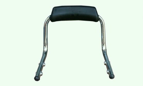 Chrome Pillion Backrest For Royal Enfield Bullet (Classic, Electra, Standard)