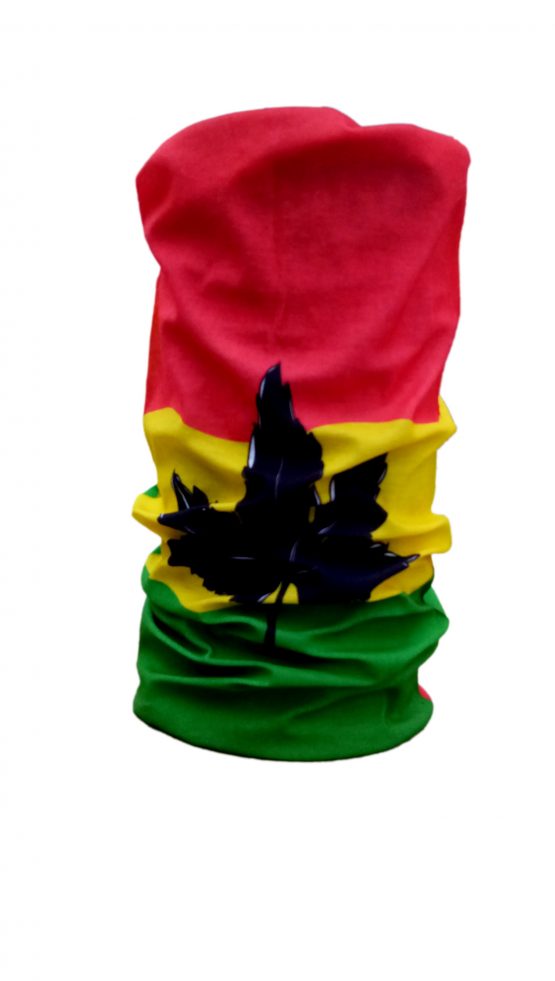 Monk 29 Bob Marley Weed Symbol 12 in 1 All Weather Headbuff For outdoor Sports & Travelling