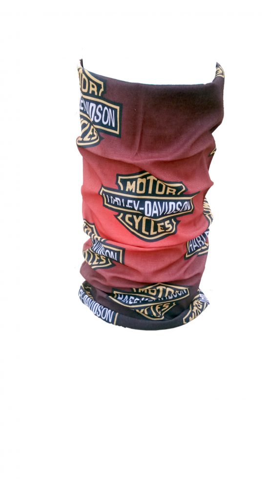 Monk 29 Harley Davidson Logo 12 in 1 All Weather Headbuff For outdoor Sports & Travelling