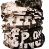 Monk 29 High Quality Keep Calm & Ride Multifunctional Headwrap/Headbuff/Bandana - Image 2