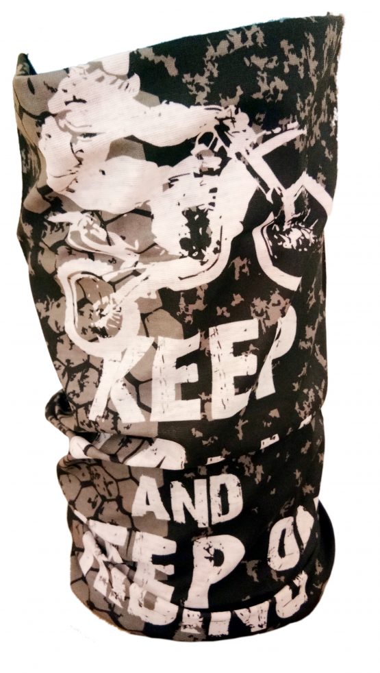 Monk 29 High Quality Keep Calm & Ride Multifunctional Headwrap/Headbuff/Bandana