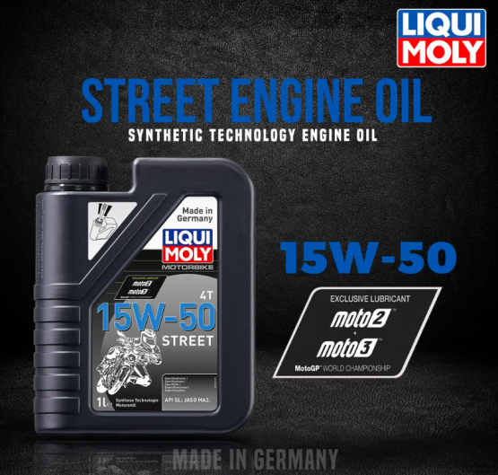 Liqui Molly Fully Synthetic 15w50 Engine Oil For Royal Enfield Motorcycles (1 ltr)