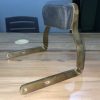 Pure Brass Pillion backrest With Cushion for Royal enfield Motorcycles - Image 2