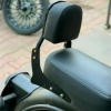 Harley Type Pillion Backrest for Royal Enfield Motorcycles (Black) - Image 2